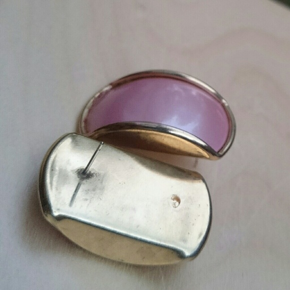 Vintage Block Earrings🐩 - Picture 2 of 3